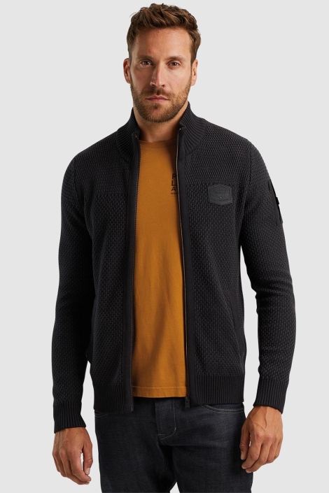 PME legend zip jacket cotton structure